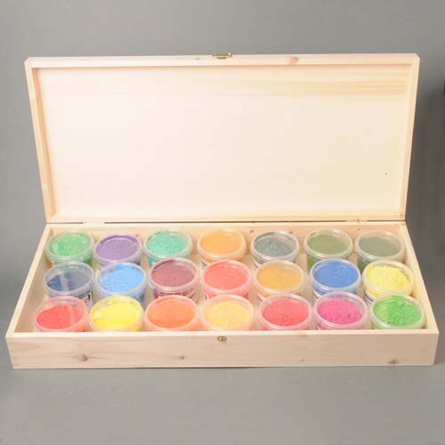 Raphael Art Pigments V , 21 skarpe farger