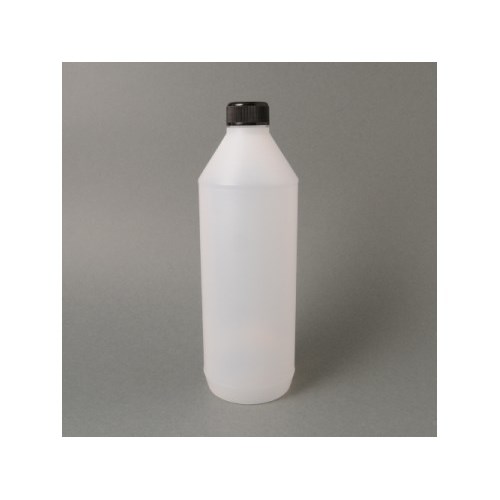 Flaske, plast, rund, 0,5 liter
