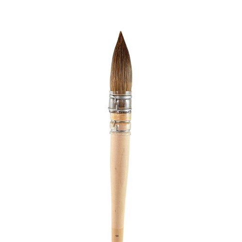 Pensel av oksebust, str 8, Ø 18mm