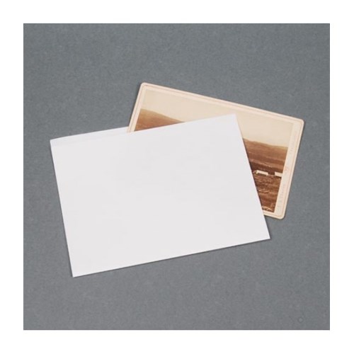 Foto arkivomslag, hvite, ubufrede, til 50 x 60 á 50 stk