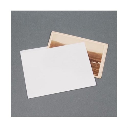 Foto arkivomslag, hvite, ubufrede, til 50 x 60 á 10 stk