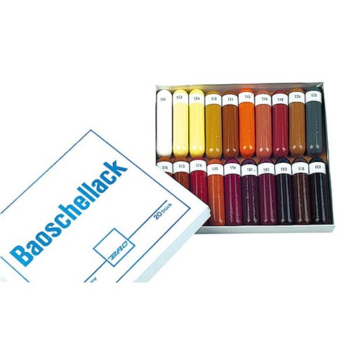 Bao-Schellack 110, 20 forskjellige farger