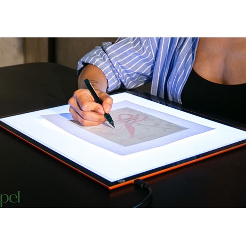 LED lysbord, A2, 750 x 520 x 53 mm