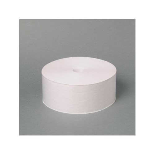 Papirtape, hvit, til forsegling, 6 cm x 200 m