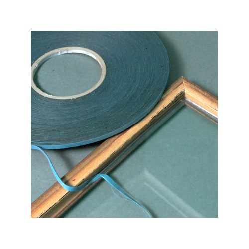 Falsetape til glass, sort, 50 m/8 mm