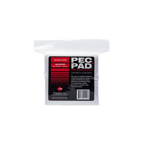 PEC-pad, engangs tørkekluter, 10x10 cm, à 100 stk
