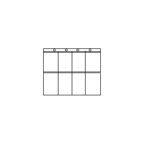 Hengemapper for 8 stk 76 x 115 mm, à 50