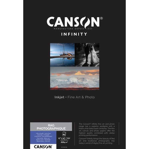 Canson Rag photographique A3+