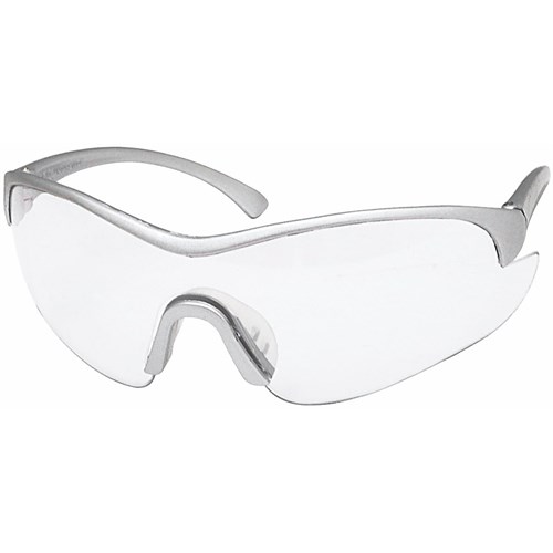 Vernebrille, EN166, Med UV-beskyttelse, Sølv