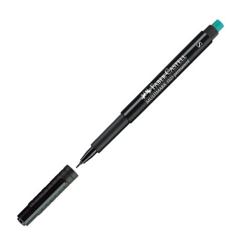 Faber Castell Multimark 1523, SF, sort, 0,4 mm