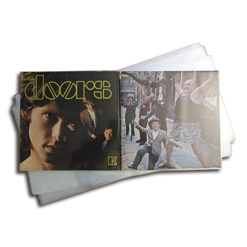 Lommer til LP gatefold-cover, 10-pk