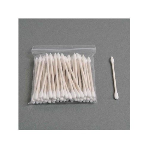 Q-tips, 7,6 cm, spiss / rund-flat, 50 pk